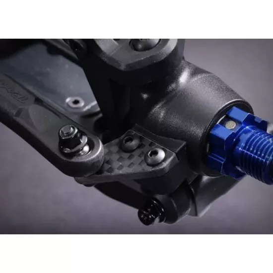 Steering block arms, carbon fiber (2) (fits #9635 series & 9637 series steering blocks)