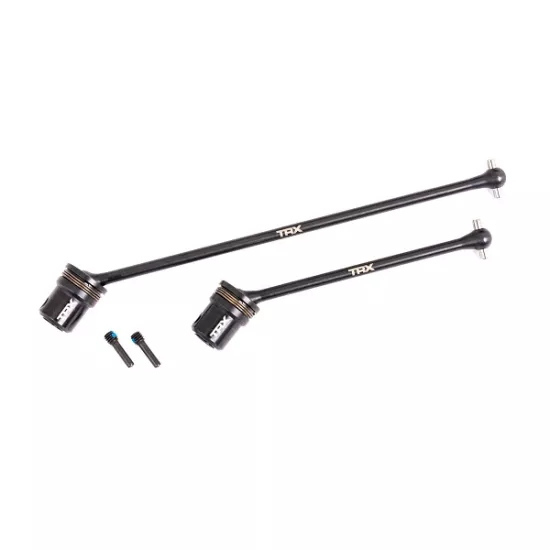 Driveshafts, center, assembled (steel constant-velocity), front (1)/ rear (1) (fits Sledge)