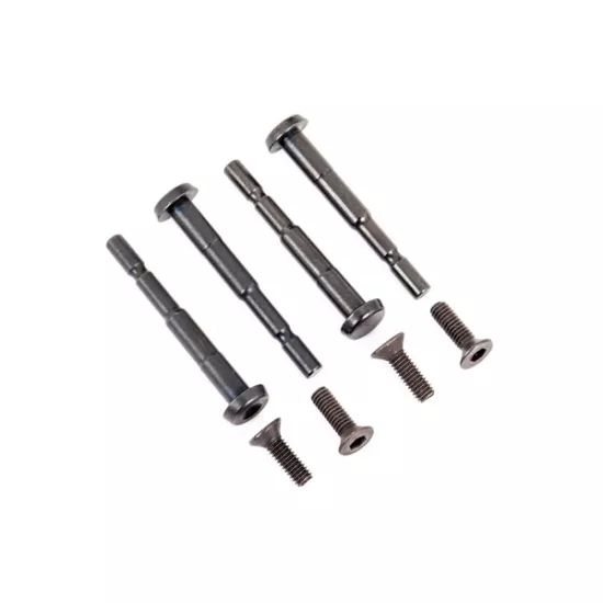 Shock pins, hardened steel (front (2), rear (2))/ 2.5x8mm CCS (4)