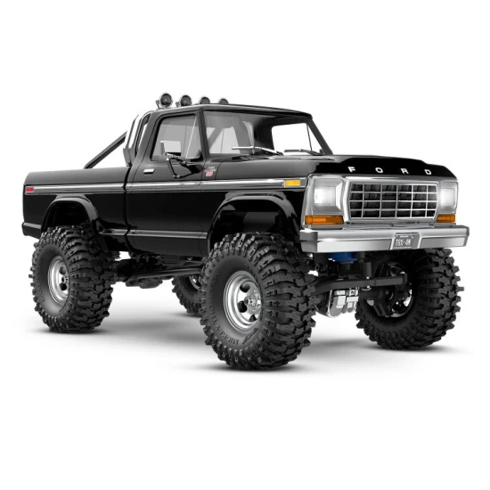 TRX-4M High Trail Crawler with Ford F-150 Truck Body: 1/18-Scale 4WD Electric Truck Black