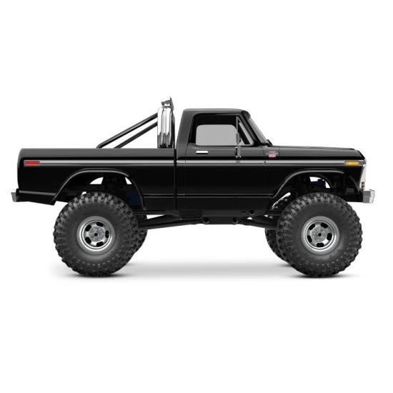 TRX-4M High Trail Crawler with Ford F-150 Truck Body: 1/18-Scale 4WD Electric Truck Black