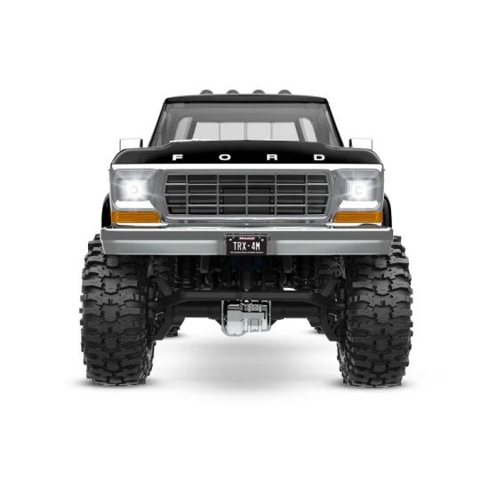 TRX-4M High Trail Crawler with Ford F-150 Truck Body: 1/18-Scale 4WD Electric Truck Black