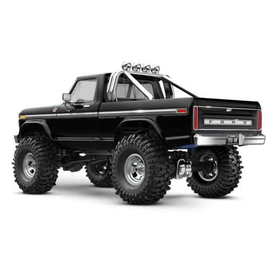 TRX-4M High Trail Crawler with Ford F-150 Truck Body: 1/18-Scale 4WD Electric Truck Black
