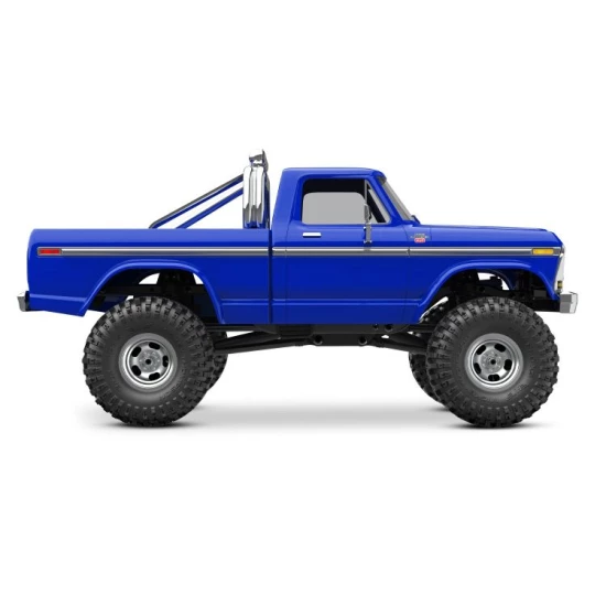 TRX-4M High Trail Crawler with Ford F-150 Truck Body: 1/18-Scale 4WD Electric Truck Blue
