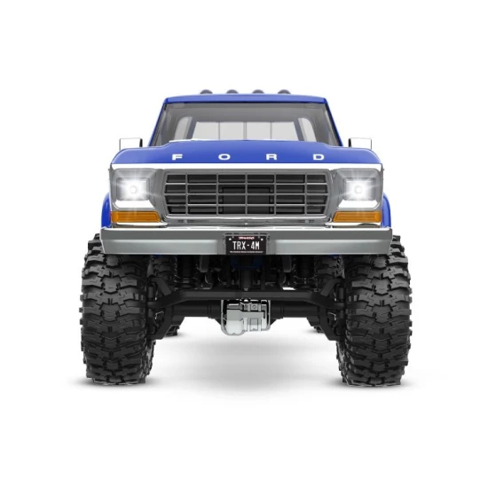 TRX-4M High Trail Crawler with Ford F-150 Truck Body: 1/18-Scale 4WD Electric Truck Blue