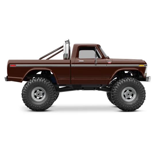 TRX-4M High Trail Crawler with Ford F-150 Truck Body: 1/18-Scale 4WD Electric Truck Brown