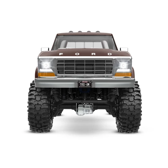 TRX-4M High Trail Crawler with Ford F-150 Truck Body: 1/18-Scale 4WD Electric Truck Brown