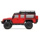 TRX-4M 1/18 Scale and Trail Crawler Land Rover 4WD Electric Truck with TQ Red
