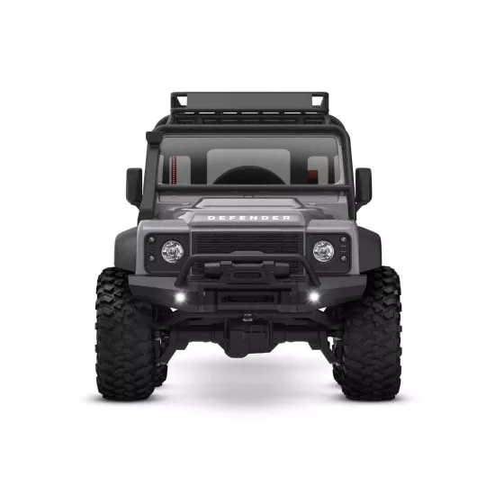 TRX-4M 1/18 Scale and Trail Crawler Land Rover 4WD Electric Truck with TQ Silver