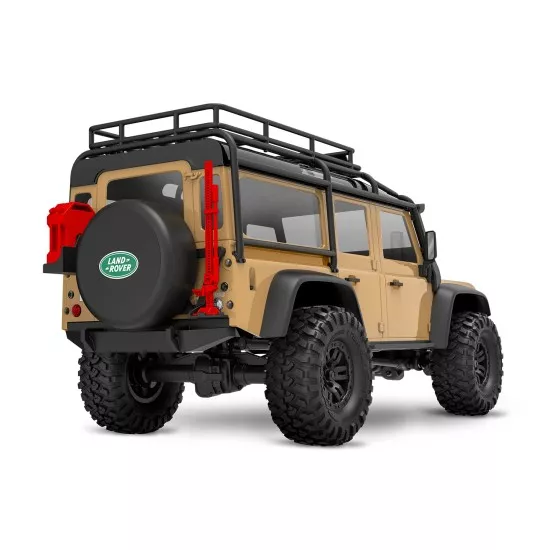 TRX-4M 1/18 Scale and Trail Crawler Land Rover 4WD Electric Truck with TQ black