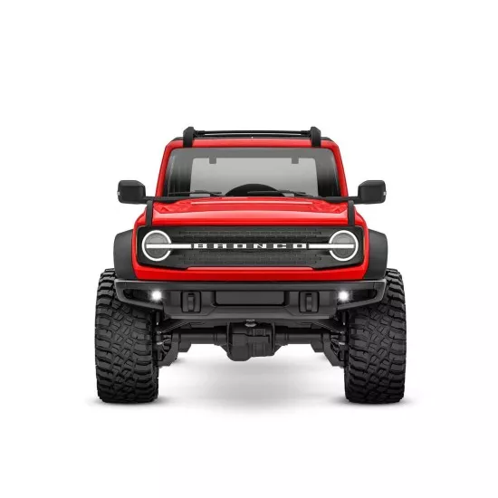 Traxxas TRX-4M 1/18 Scale and Trail Crawler Ford  Bronco 4WD Electric Truck with TQ Red