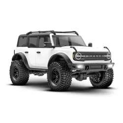 TRX-4M 1/18 Scale and Trail Crawler Ford Bronco 4WD Electric Truck with TQ White
