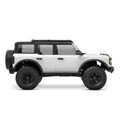 Traxxas TRX-4M 1/18 Scale and Trail Crawler Ford  Bronco 4WD Electric Truck with TQ White