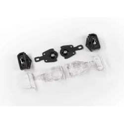LED lenses, body, front & rear (complete set) (fits #9711 body)