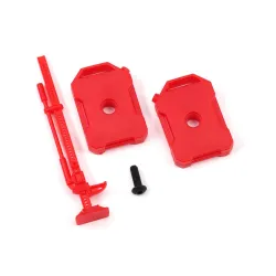 Fuel canisters (left & right)/ jack (red) (fits #9712 body)