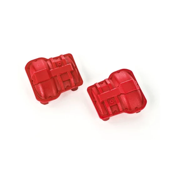 Differential cover, front or rear (red) (2)