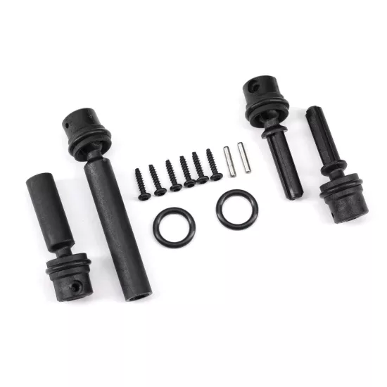 Driveshafts, center, assembled (front & rear)