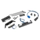 LED light bar kit, TRX-4M (includes front light bar, roof light bar, mounts, hardware) (fits #9711 or 9712 bodies)