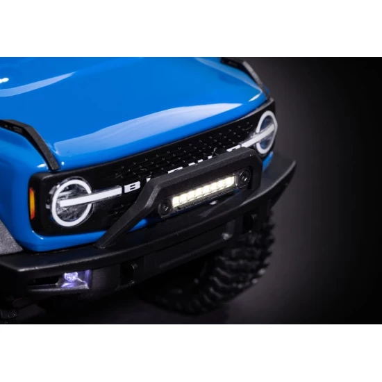 LED light bar kit, TRX-4M (includes front light bar, roof light bar, mounts, hardware) (fits #9711 or 9712 bodies)