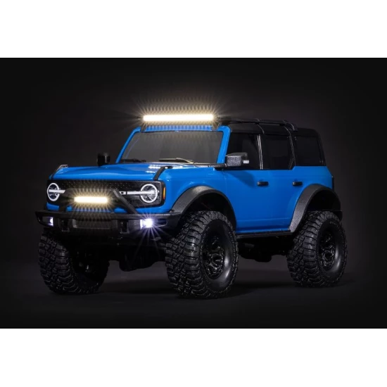 LED light bar kit, TRX-4M (includes front light bar, roof light bar, mounts, hardware) (fits #9711 or 9712 bodies)
