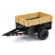 Stake sides, utility trailer (complete set)/ spare tire mount (2)/ 3x18mm BCS (2)