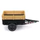 Stake sides, utility trailer (complete set)/ spare tire mount (2)/ 3x18mm BCS (2)
