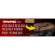Stake sides, utility trailer (complete set)/ spare tire mount (2)/ 3x18mm BCS (2)