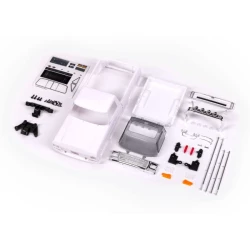 Body,  Ford F-150 Truck (1979), complete (unassembled) (white, requires painting) (includes grille, side mirrors, door handles, roll bar, windshield wipers, side trim, & clipless mounting) (requires #9834 front & rear bumpers)