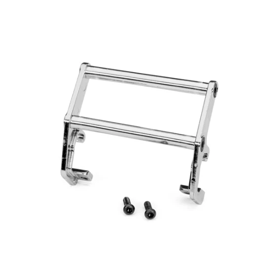 Push bar, bumper, chrome (assembled) (fits #9834 bumper)