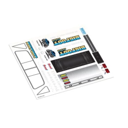 Decal sheet, 1/18 scale TRX-4MT  Bigfoot  No. 1