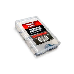Hardware kit, complete (contains all hardware used on 1/18 scale TRX-4MT Monster Truck) (includes clear plastic storage container)