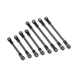 Suspension link set, steel (includes 4x55mm front lower links (2), 4x48mm front upper links (2), 4x74mm rear lower or upper links (4))