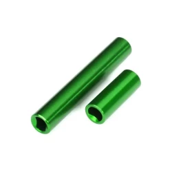 Driveshafts, center, female, 6061-T6 aluminum (green-anodized) (front & rear) (for use with 9751 metal center driveshafts) (fits 1/18 TRX-4M vehicles with 161mm wheelbase)