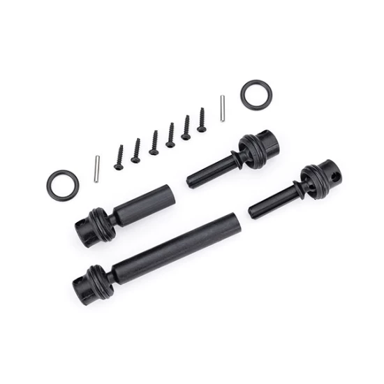 Driveshafts, center, assembled (front & rear) (fits 1/18 scale vehicles long wheelbase)