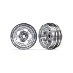 Wheels, 1.0' (satin chrome) (2)