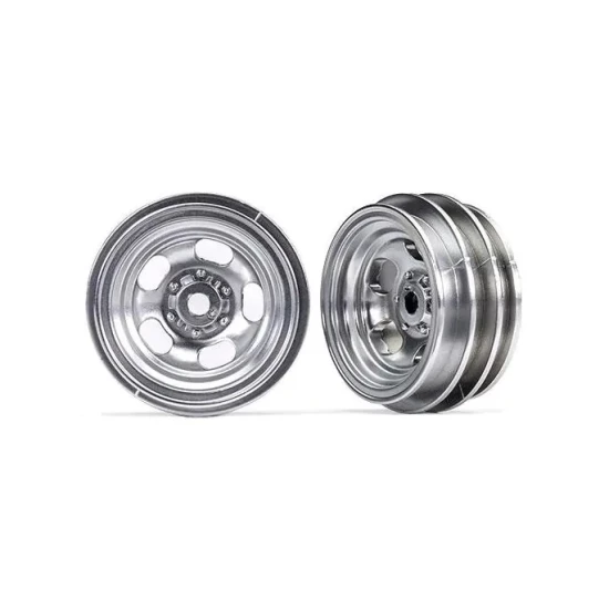Wheels, 1.0' (satin chrome) (2)