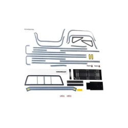 Decal sheet, 1/18 scale TRX-4M  Chevrolet K10 Monster Truck (1979)