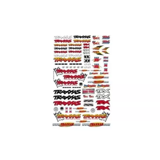 Official Traxxas Decals (6-Col, TRX9950
