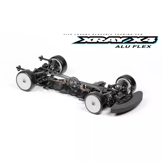 Xray  X4 2023 alu flex edition 1op10 bouwdoos ( vervangende nummer X300039 )
