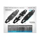 T4'20 ALU SOLID CHASSIS 2.0MM - SWISS 7075 T6