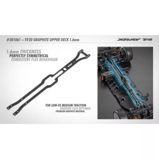 T4'20 GRAPHITE UPPER DECK 1.6MM