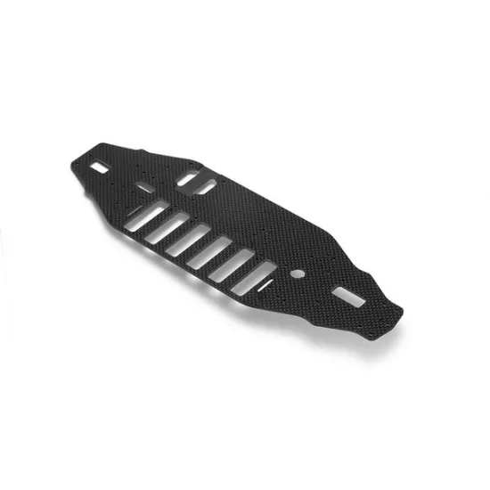 T2'009 Chassis 2.5Mm FRP - 6-Cell - Rubber-Spec, X301128