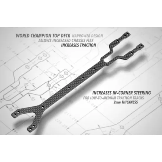 T4'19 UPPER DECK 2.0MM GRAPHITE - WORLDS EDITION