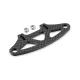 GRAPHITE BUMPER UPPER HOLDER FOR ADJUSTABLE BODY MOUNTS 2.5MM