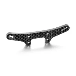 T4'20 SLP GRAPHITE SHOCK TOWER FRONT 3.0MM