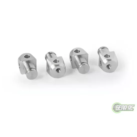 Alu Eccentric Front Upper Pivot Pin Holders (4), X302065