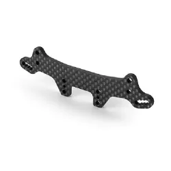 T4F SHOCK TOWER FRONT 3.0MM GRAPHITE, X302081
