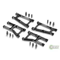 ALU FRONT & REAR SUSPENSION ARM 1-HOLE -- SWISS 7075 T6 (2+2), #X302101