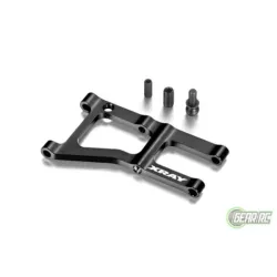 ALU FRONT SUSPENSION ARM - 1-HOLE - SWISS 7075 T6, #X302170