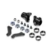 Alu Steering Blocks With Graphite Extension Plates - Set